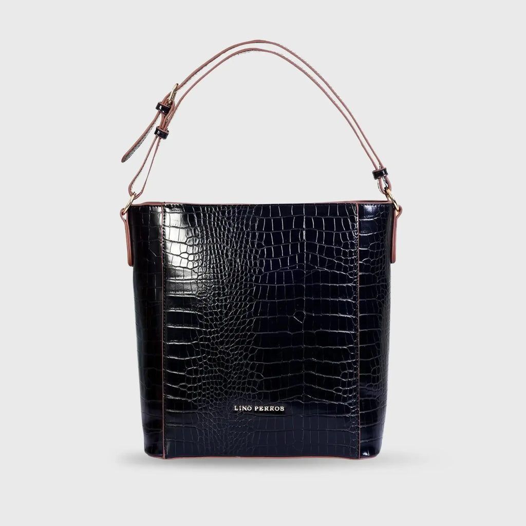 Voyage Timeless Black Hobo Bag - Lino Perros