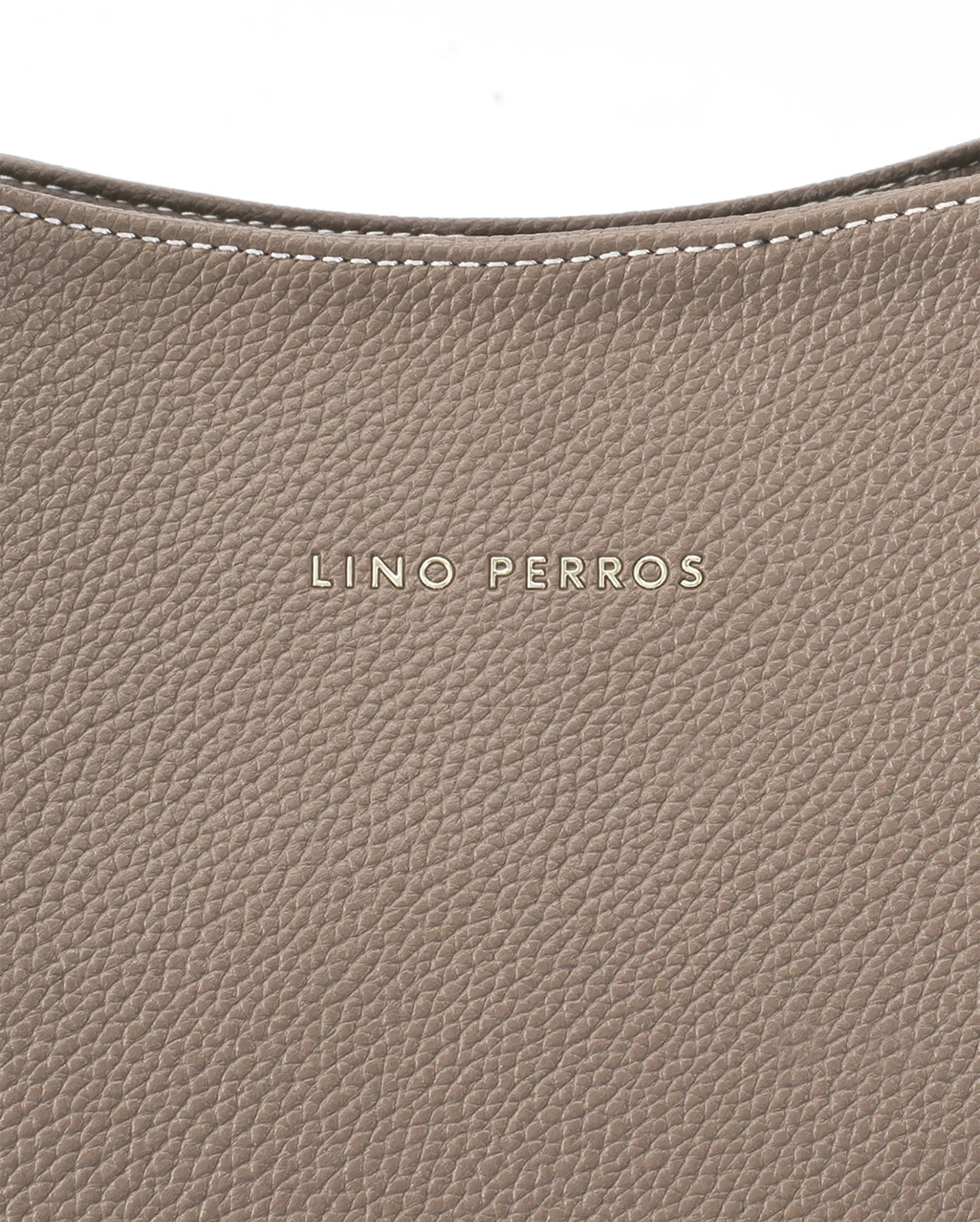 Voyage Simple Taupe Hobo Bag - Lino Perros