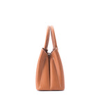 Avril Fine Tan Satchel Bag - Lino Perros