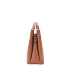 Avril Top Handle Tan Satchel Bag - Lino Perros