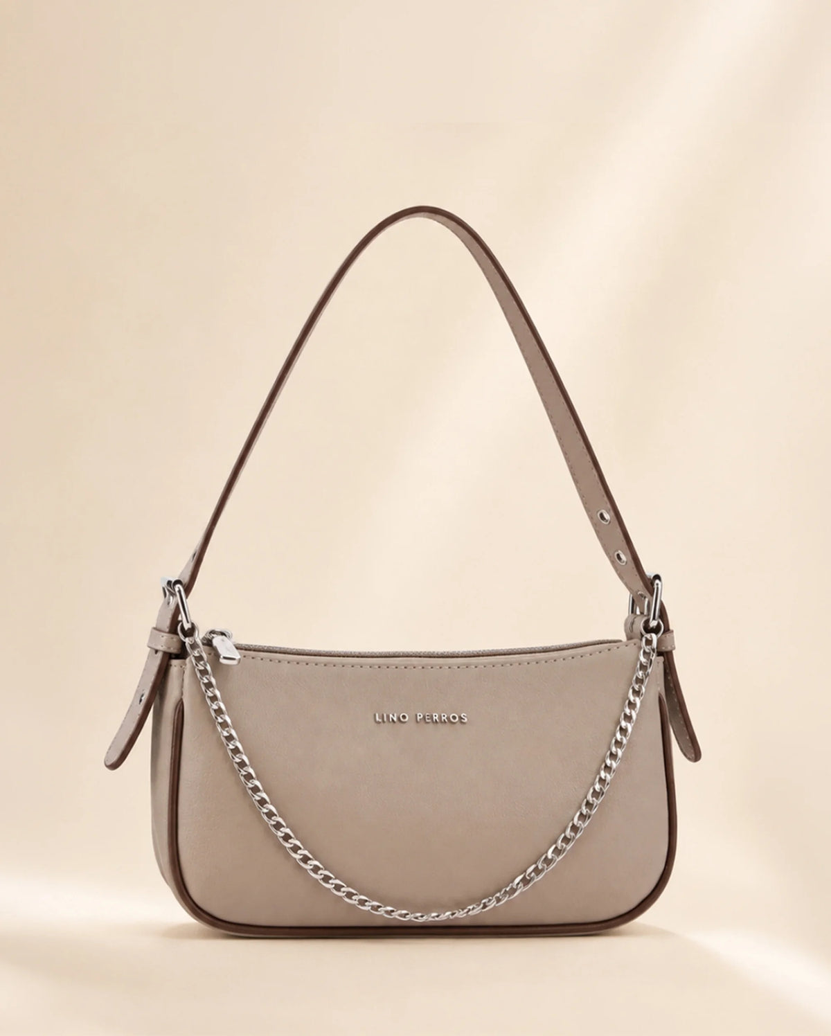 Voyage Flawless Beige Shoulder Bag