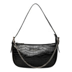 Voyage Flawless Black Shoulder Bag - Lino Perros