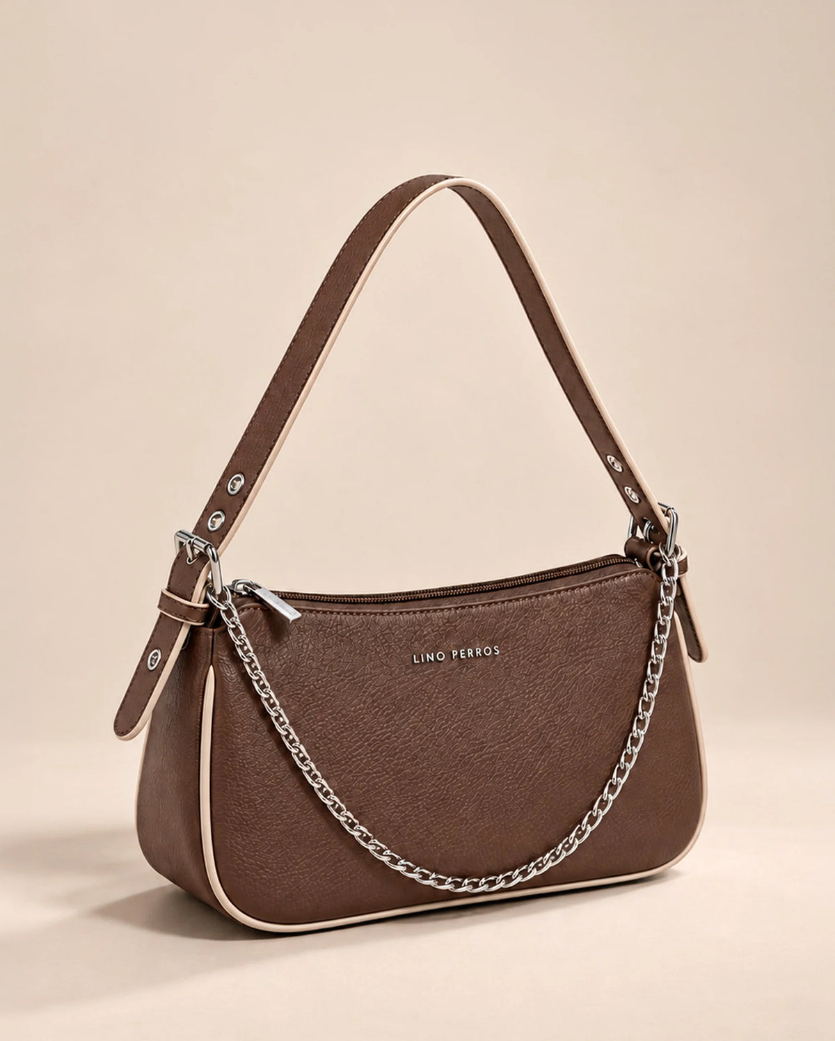 Voyage Flawless Coffee Shoulder Bag