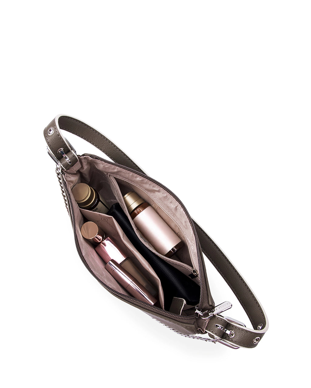 Voyage Flawless Taupe Shoulder Bag