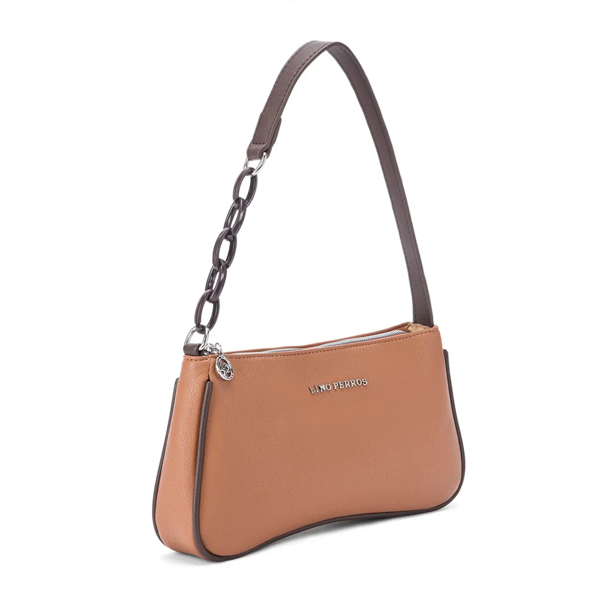 Avril Tan Shoulder Bag - Lino Perros