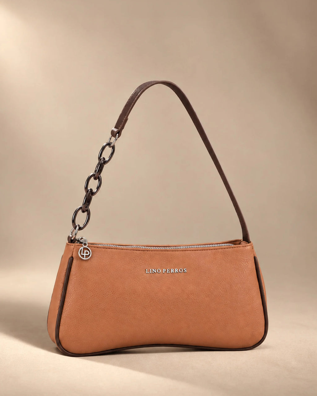Avril Tan Shoulder Bag - Lino Perros