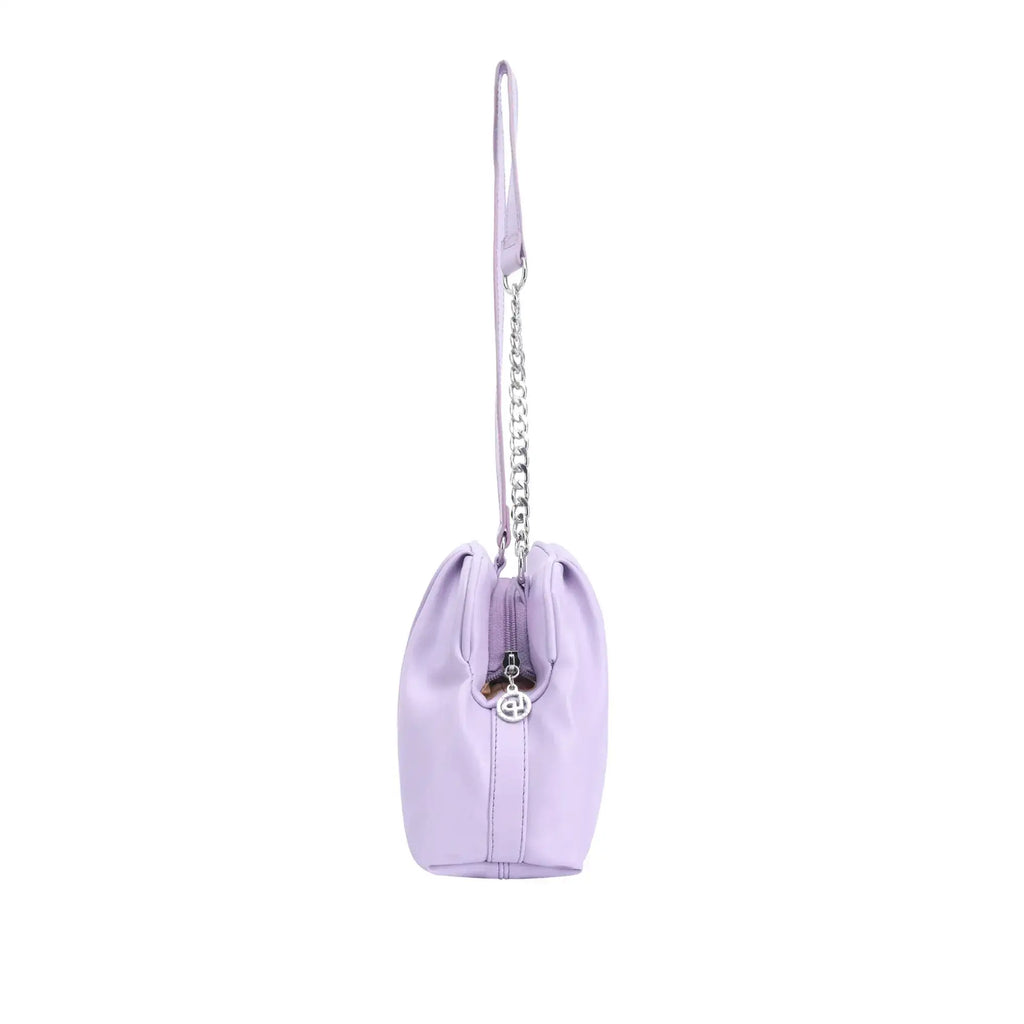 Maddie Graceful Lavender Shoulder Bag - Lino Perros