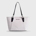 Avril Exquisite Off White Tote Bag - Lino Perros