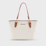 Avril Exquisite White Tote Bag