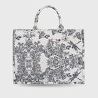 Voyage Book Black Tote Bag - Lino Perros