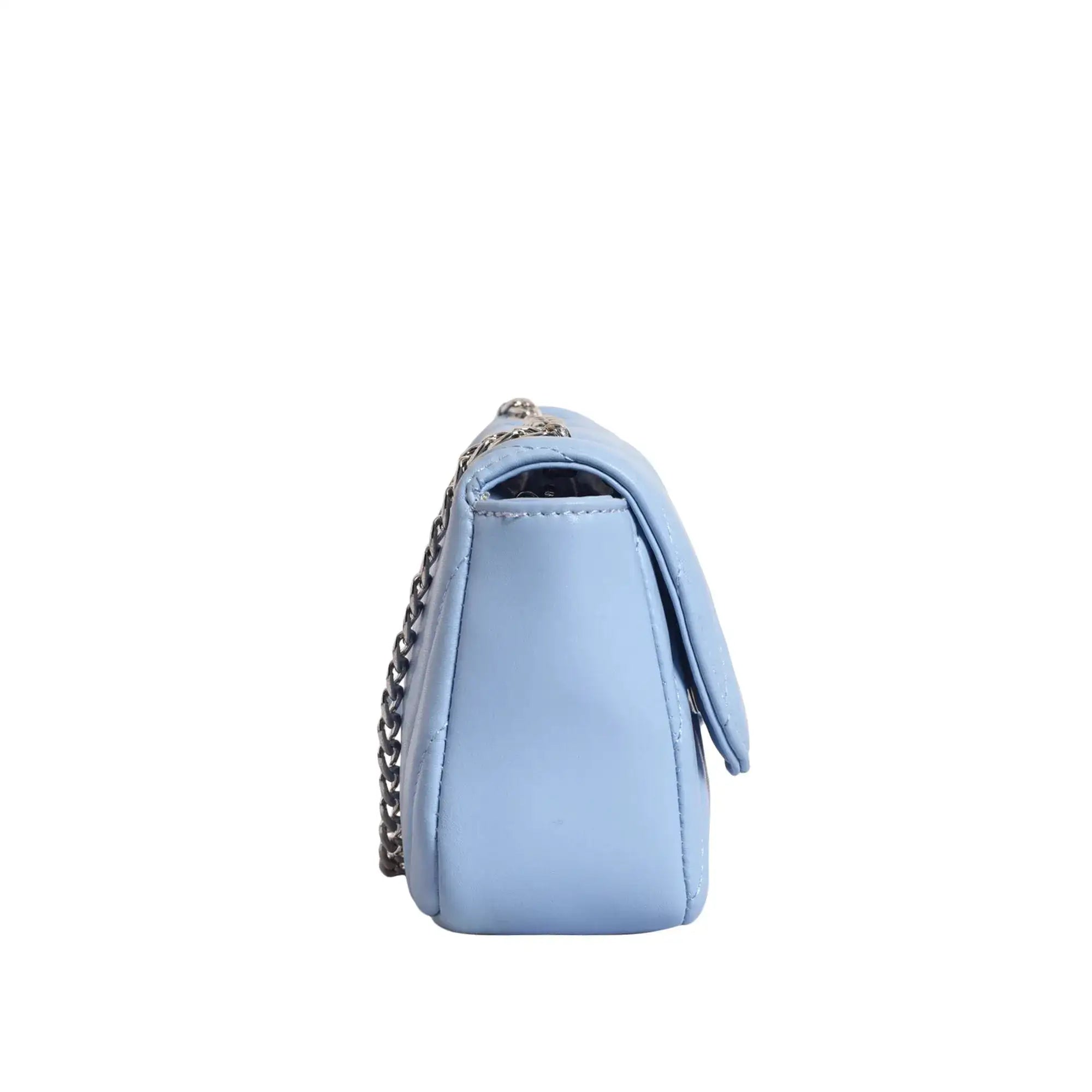 Maddie Candy Mini Soft Blue Shoulder Bag - Lino Perros