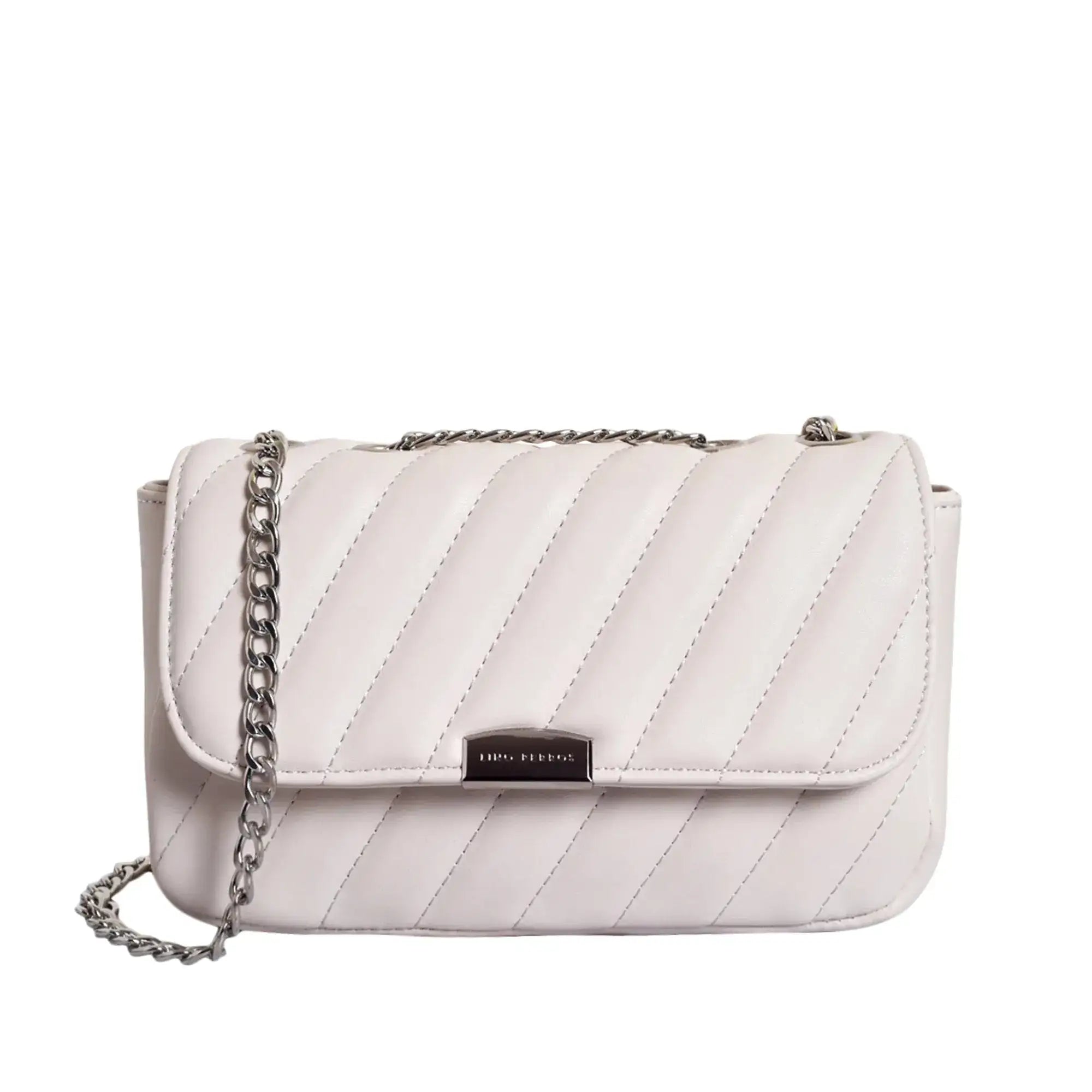Maddie Candy Mini White Shoulder Bag - Lino Perros