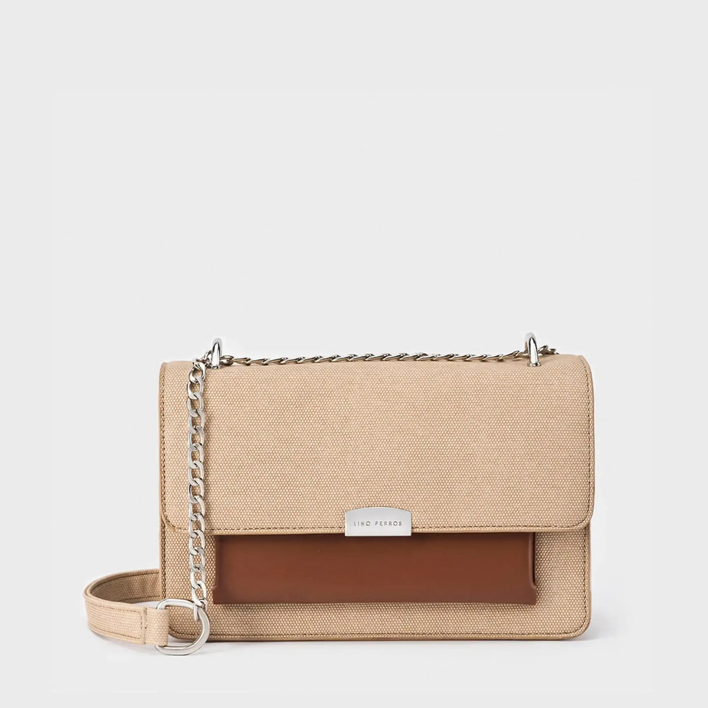 Texas Highlife Beige Shoulder Bag - Lino Perros