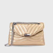 Maddie Personality Golden Shoulder Bag