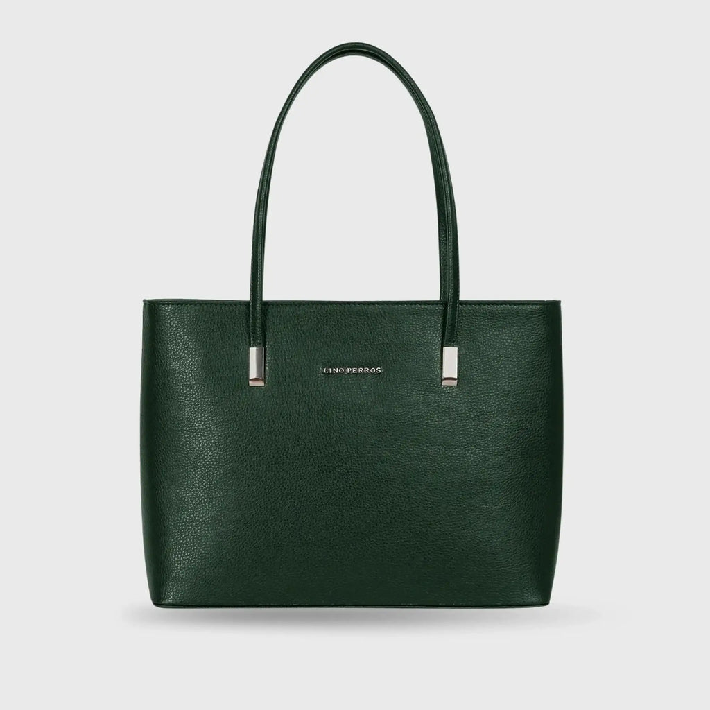Voyage Classy Deep Green Laptop Bag - Lino Perros