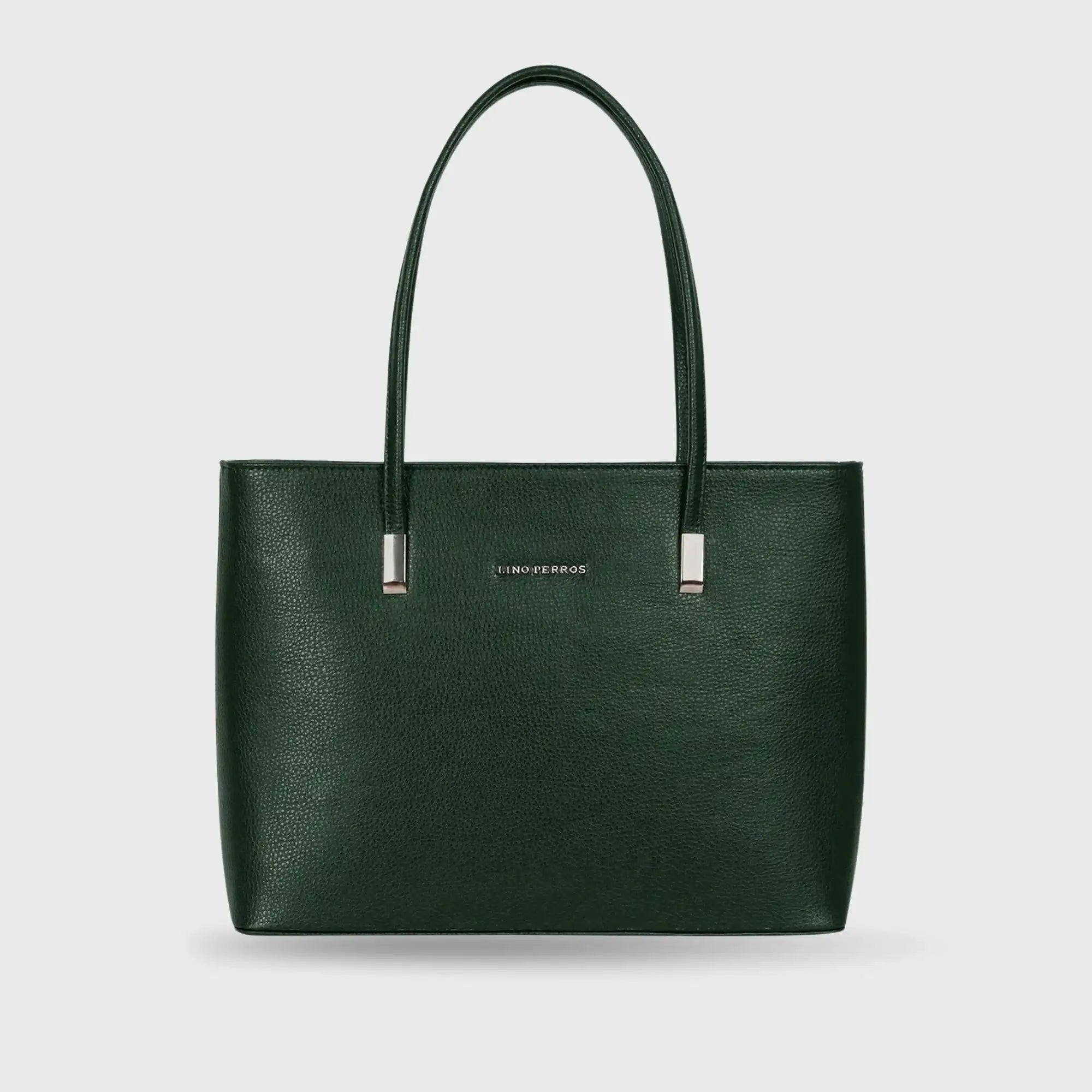 Voyage Classy Deep Green Laptop Bag - Lino Perros
