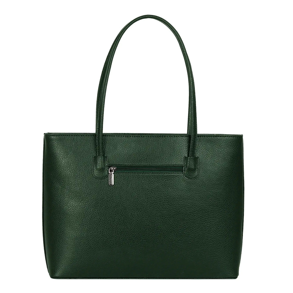 Voyage Classy Deep Green Laptop Bag - Lino Perros