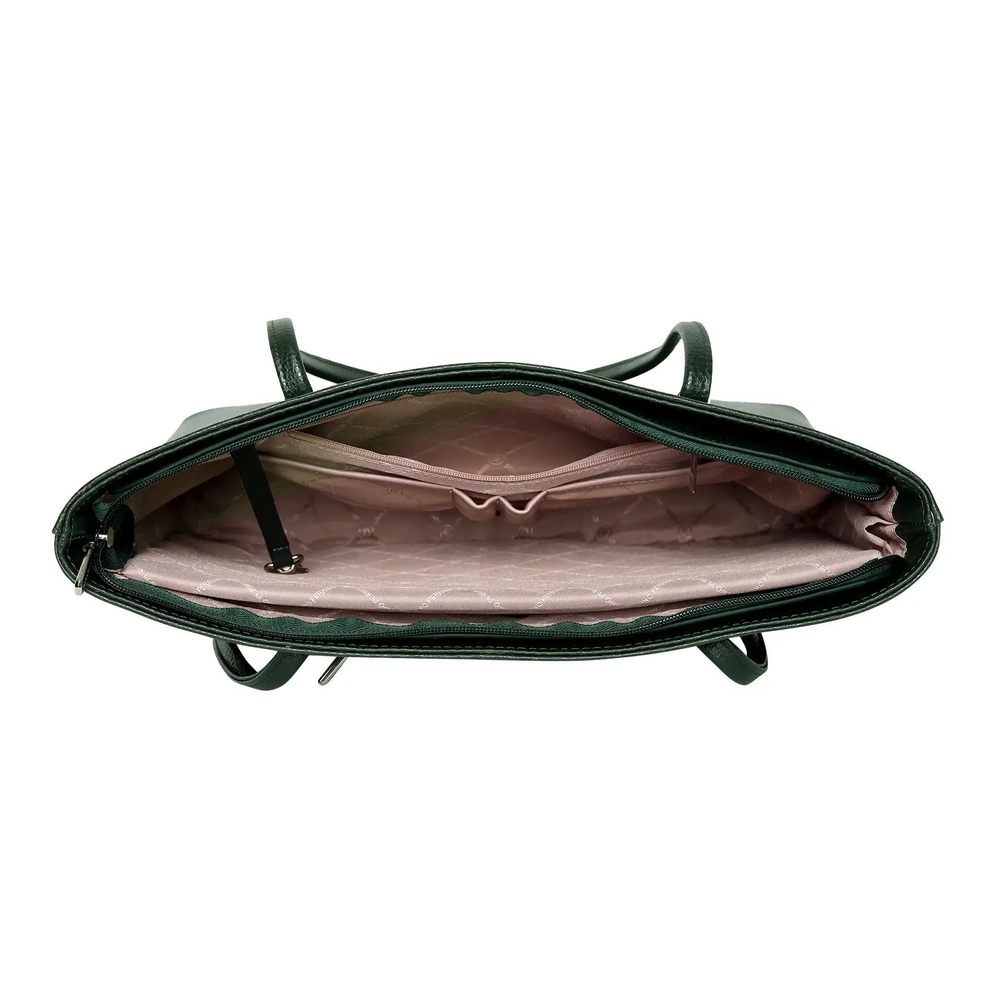 Voyage Classy Deep Green Laptop Bag - Lino Perros
