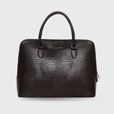 Voyage Organizer Brown Croco Laptop Bag