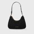 Maddie Ace Black Shoulder Bag - Lino Perros