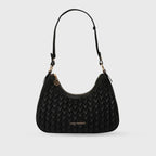 Maddie Ace Black Shoulder Bag - Lino Perros