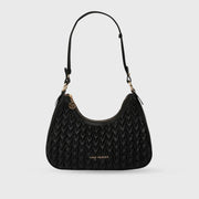 Maddie Ace Black Shoulder Bag