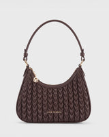 Maddie Ace Coffee Shoulder Bag