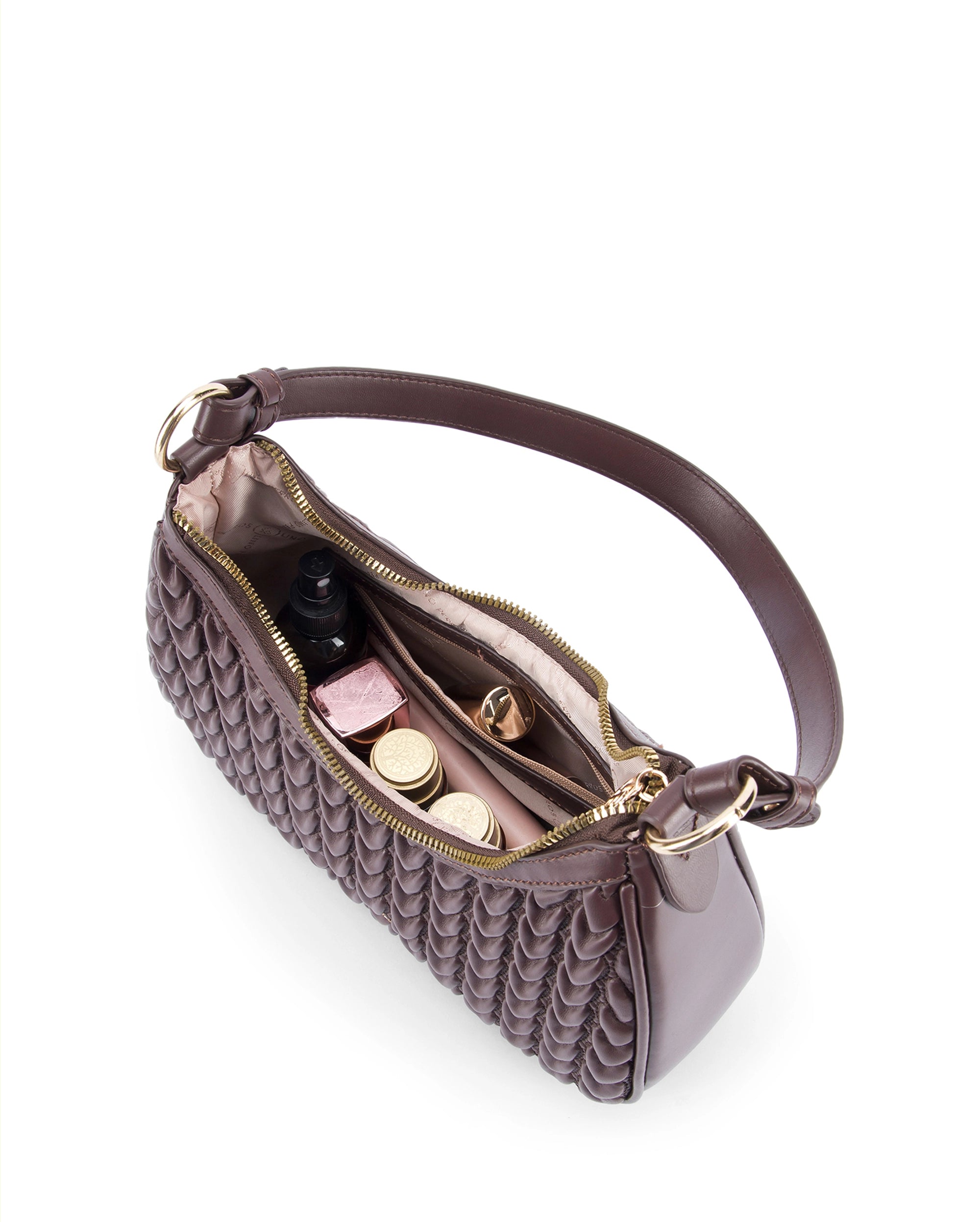 Maddie Ace Coffee Shoulder Bag