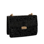 Valley Imprint Black Shoulder Bag - Lino Perros