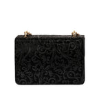 Valley Imprint Black Shoulder Bag - Lino Perros