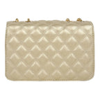 Maddie High Fashion Golden Shoulder Bag - Lino Perros
