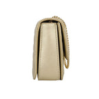 Maddie High Fashion Golden Shoulder Bag - Lino Perros