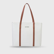 Valley Afternoon Off White Tote Bag