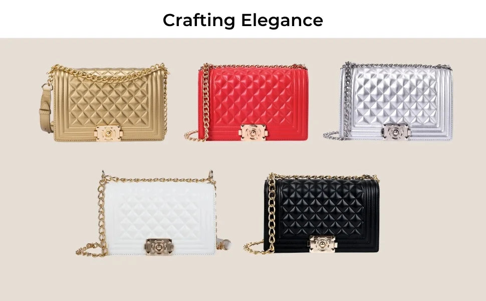 Maddie Revolution Silver Shoulder Bag