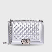 Maddie Revolution Silver Shoulder Bag