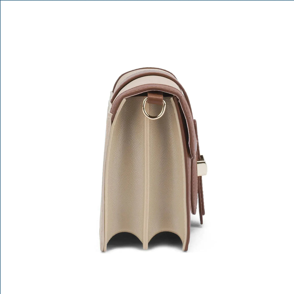 Voyage Fearless Beige Shoulder Bag - Lino Perros