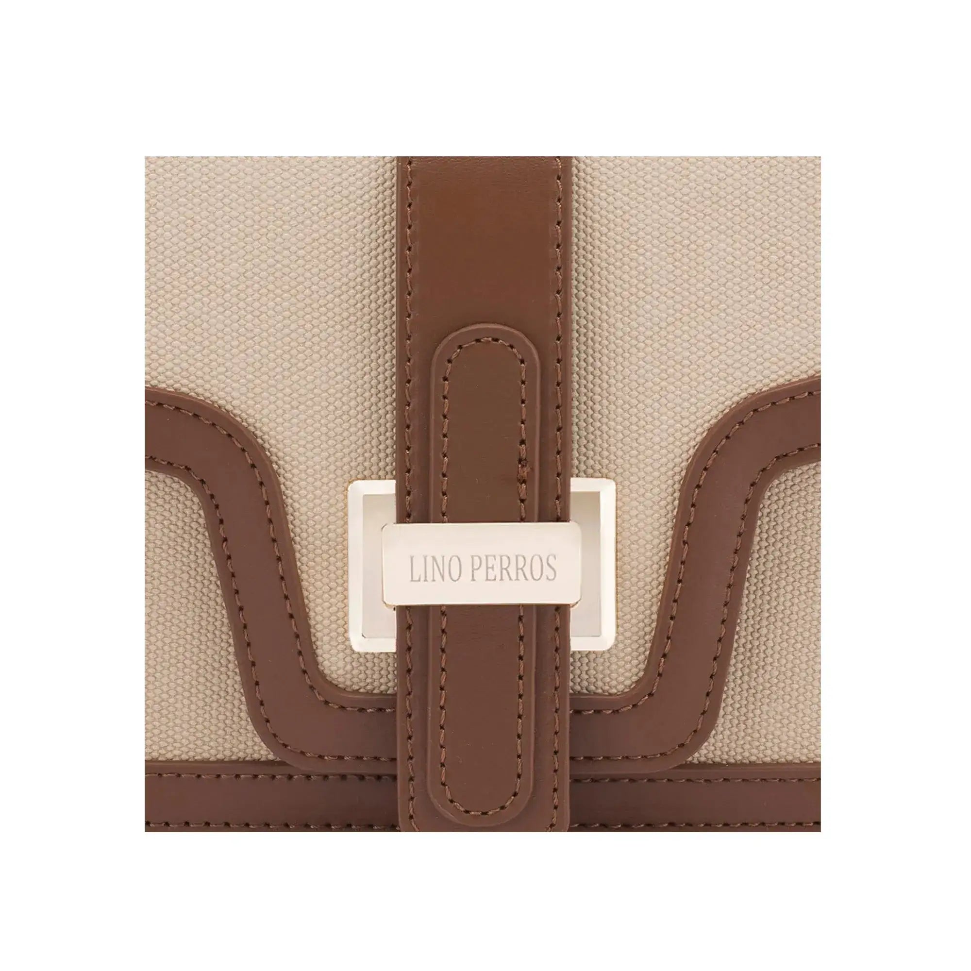 Voyage Fearless Beige Shoulder Bag - Lino Perros