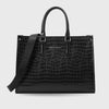 Voyage Large Black Tote Bag - Lino Perros
