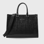 Voyage Large Black Tote Bag - Lino Perros