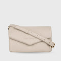 Maddie Toffee Mini Beige Shoulder Bag - Lino Perros
