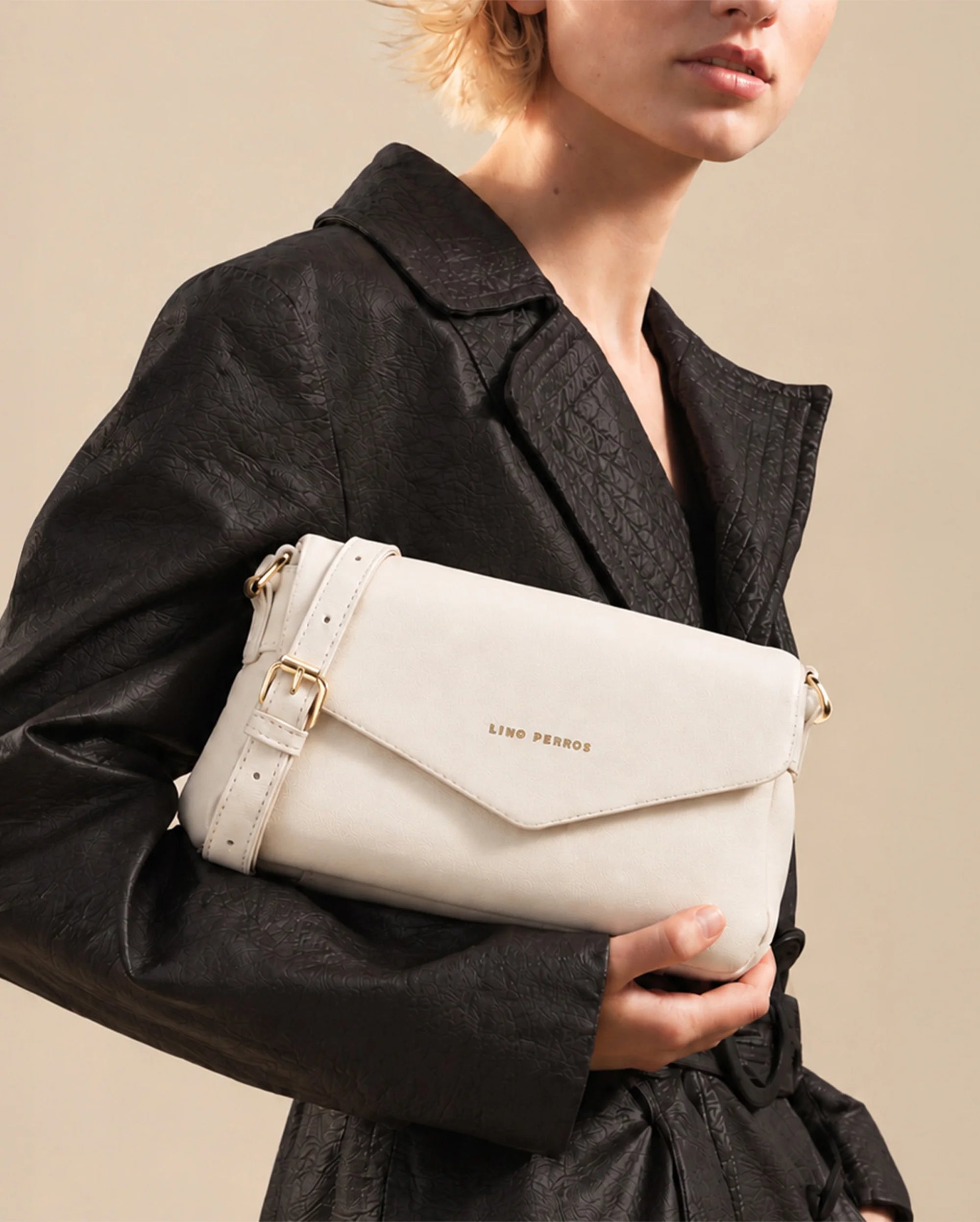 Maddie Toffee Mini Beige Shoulder Bag
