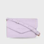 Maddie Toffee Mini Lavender Shoulder Bag