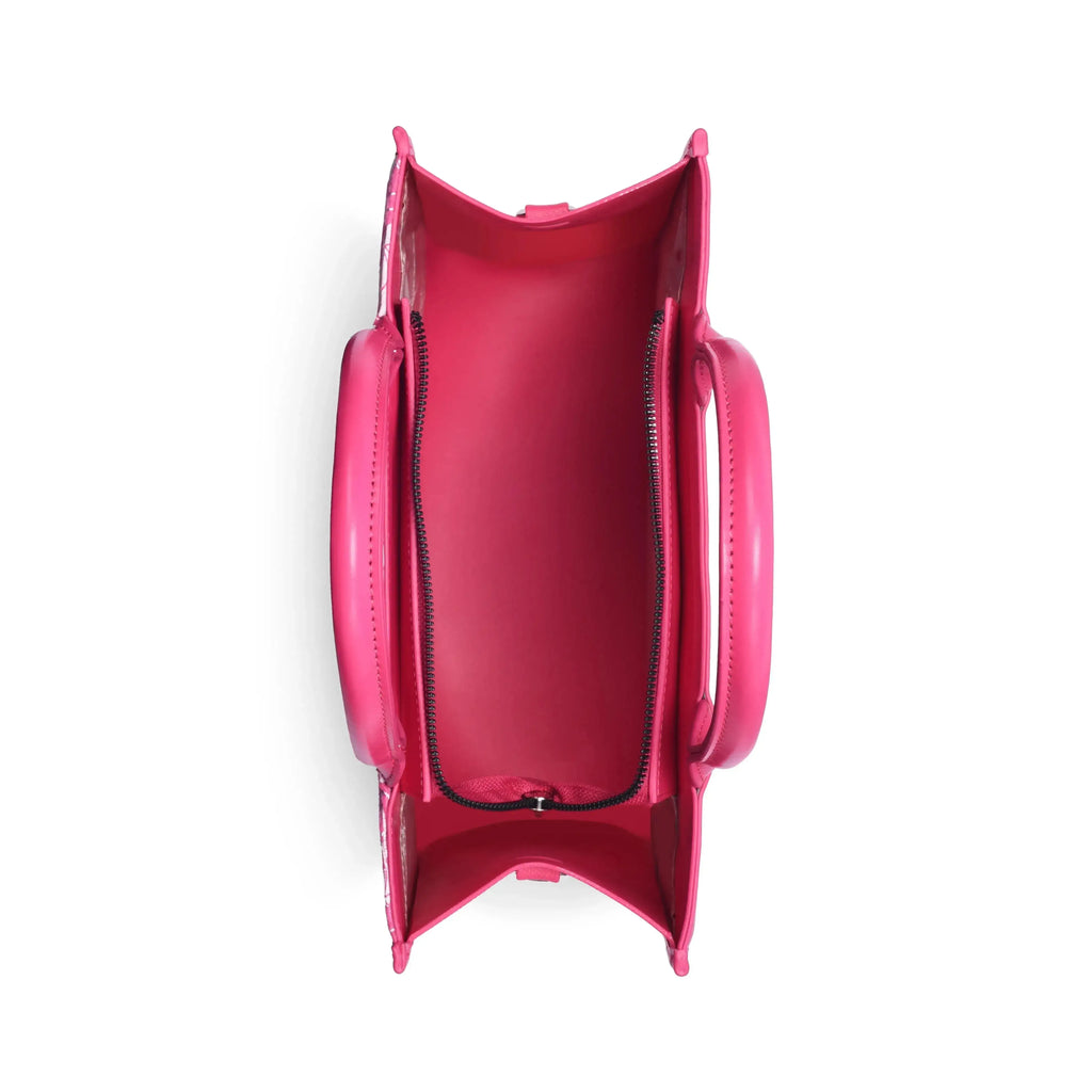Nelly Café Fuchsia Satchel Bag - Lino Perros