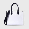 Monroe Versatile Solid White Tote Bag - Lino Perros