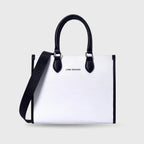Monroe Versatile Solid White Tote Bag - Lino Perros