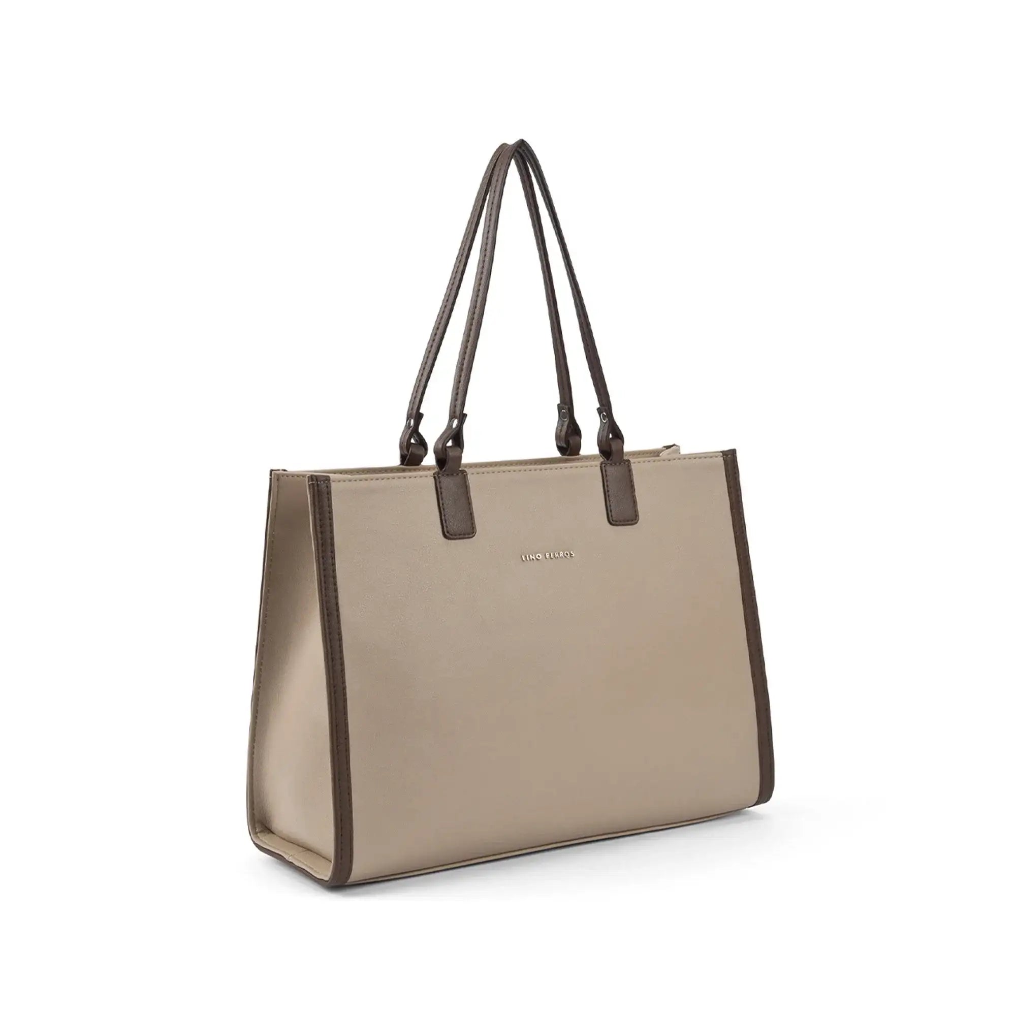 Monroe Beige Tote Bag - Lino Perros