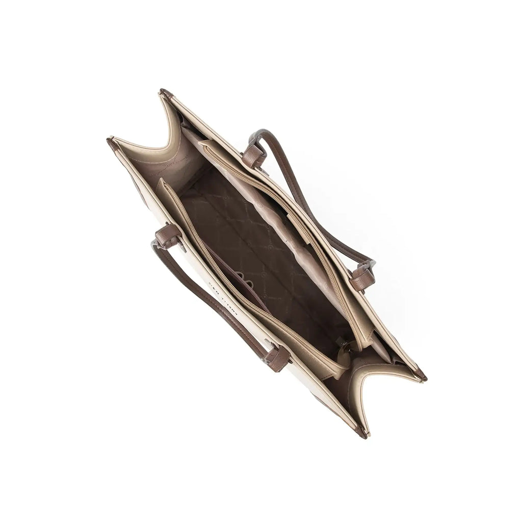 Monroe Beige Tote Bag - Lino Perros