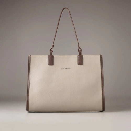 Monroe Beige Tote Bag - Lino Perros