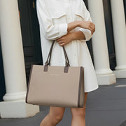 Monroe Beige Tote Bag