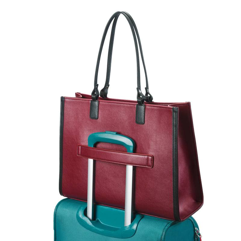 Monroe Green Tote Bag
